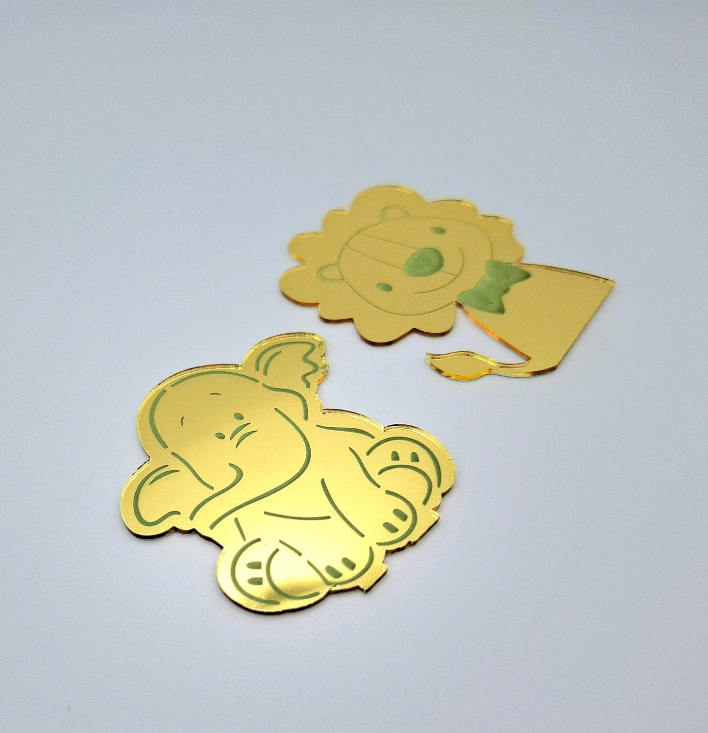 Partyfreunde Gold 4er Set