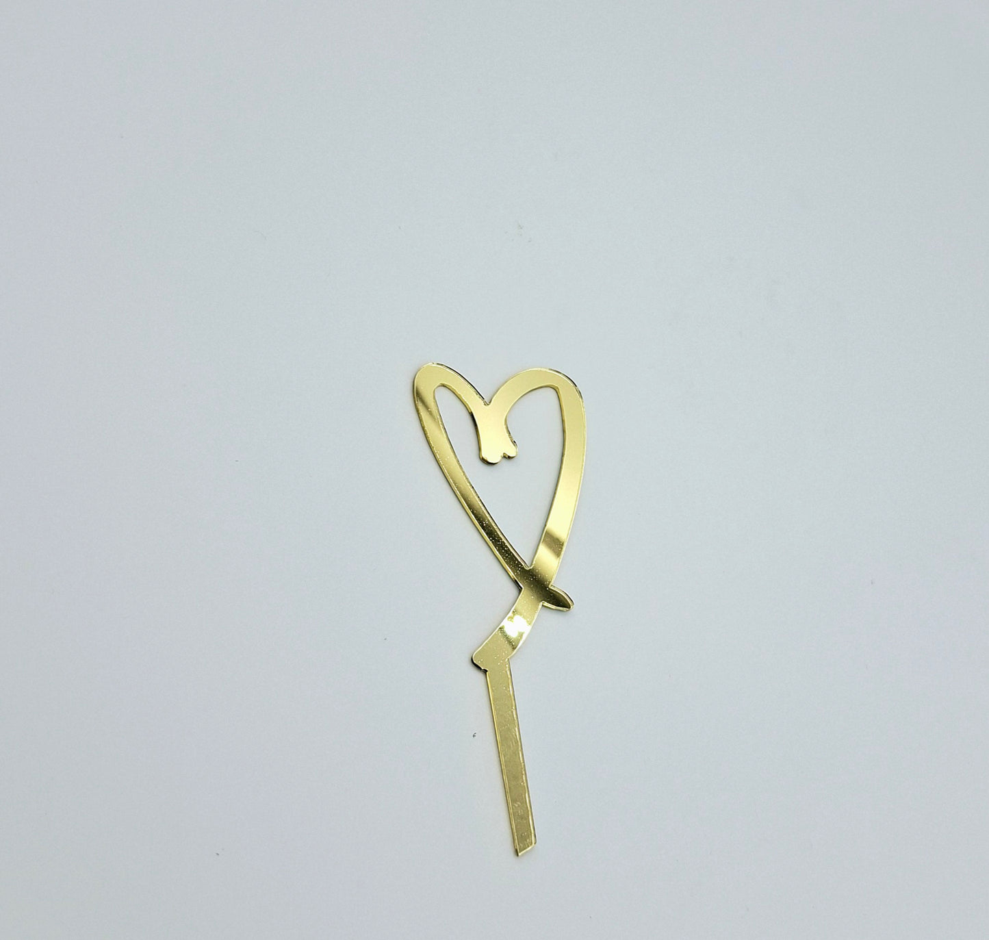 Tortentopper "Gold" Herz